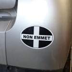 sticker on bumper