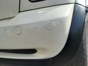 White Bumper Split Repair