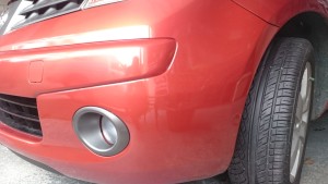 bumper repair saltash plymouth fixed