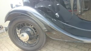 ford austin rusty trims repaired